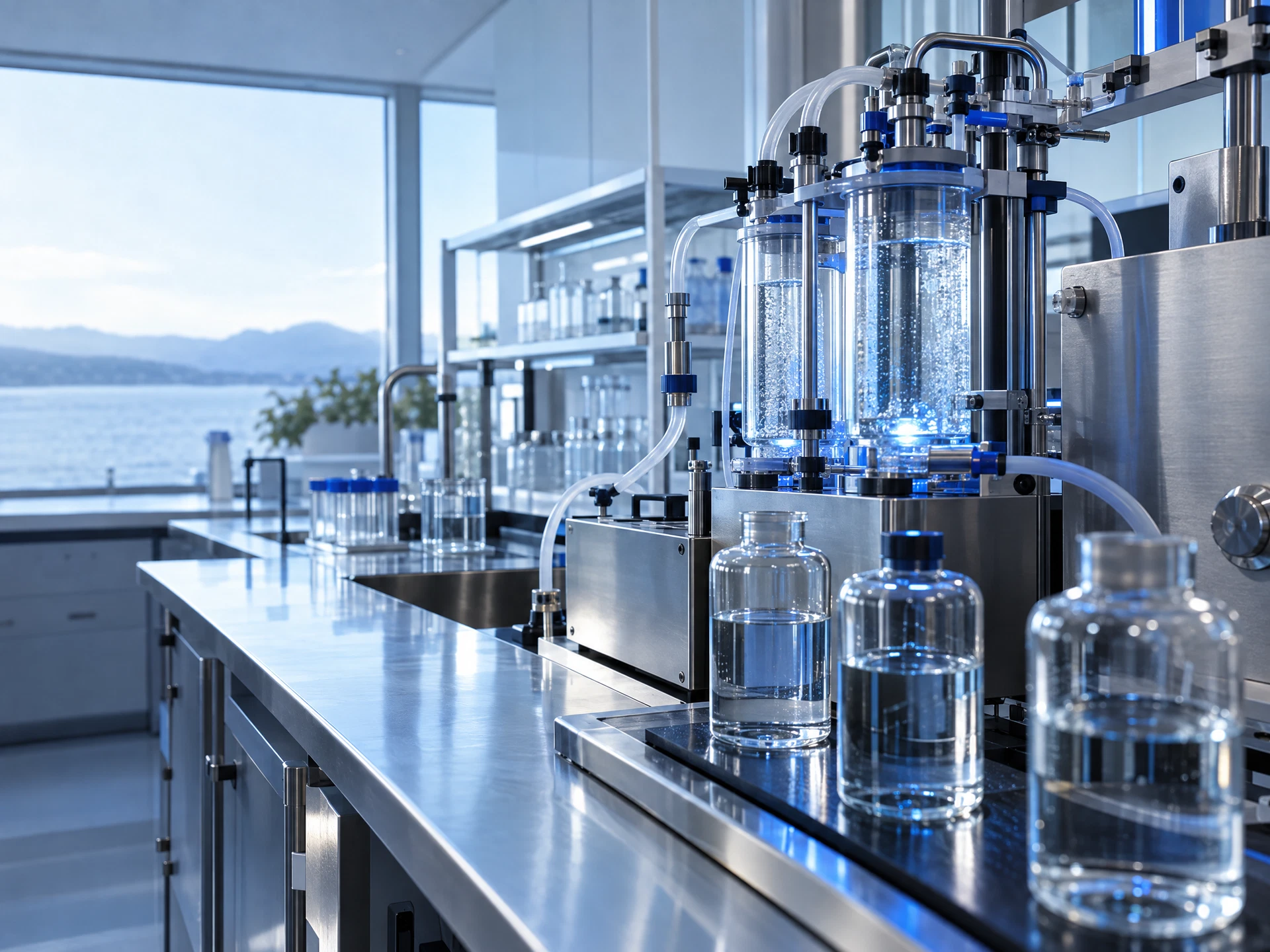 Water quality pilot testing environment